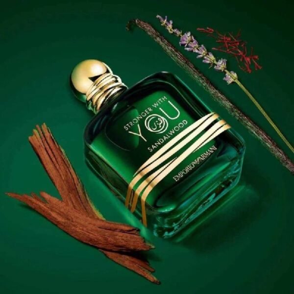 Stronger With You Sandalwood Emporio Armani 100 ml – parfum homme boisé santal crémeux disponible au Maroc