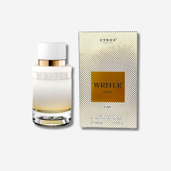 Cyrus Writer White Eau de Parfum 100 ml – parfum homme frais boisé élégant disponible au Maroc