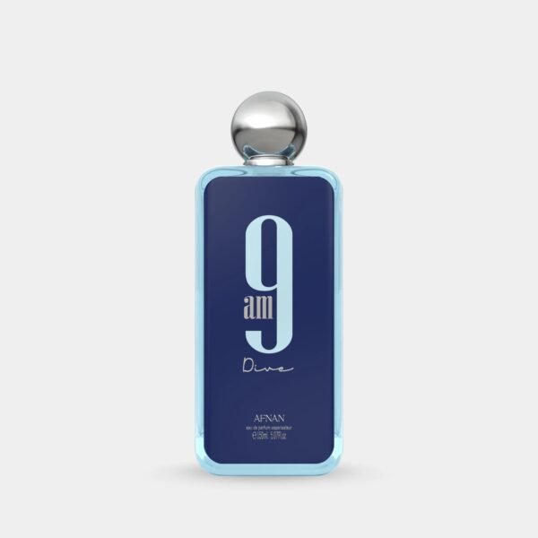 Alt text : 9 AM Dive Afnan eau de parfum 100ml flacon