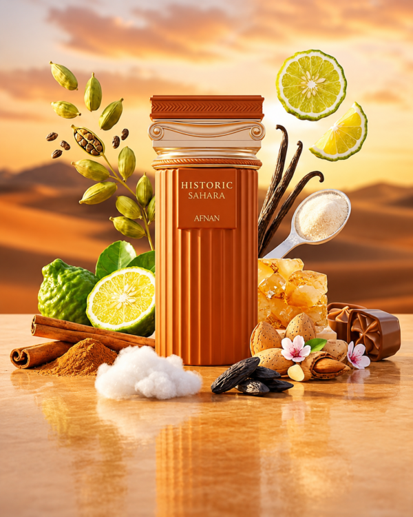 Historic Sahara Afnan 100 ml – parfum homme oriental sablé boisé disponible au Maroc