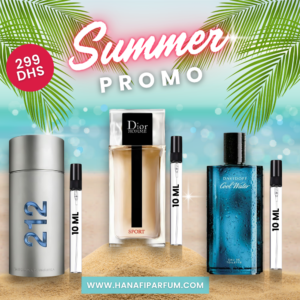 pack parfum homme été 10 ml 212 Men NYC Dior Homme Sport Cool Water Davidoff
