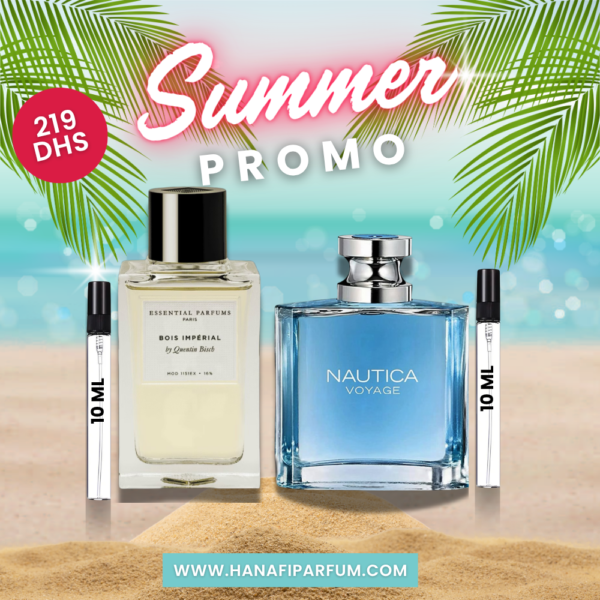 Pack Summer Promo – Nautica Voyage & Bois Impérial
